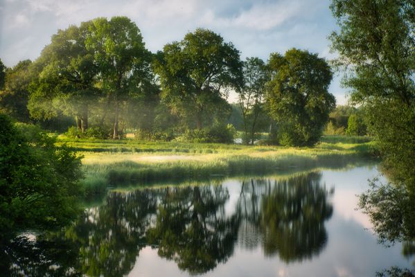 Abends am Steinhorster Becken
