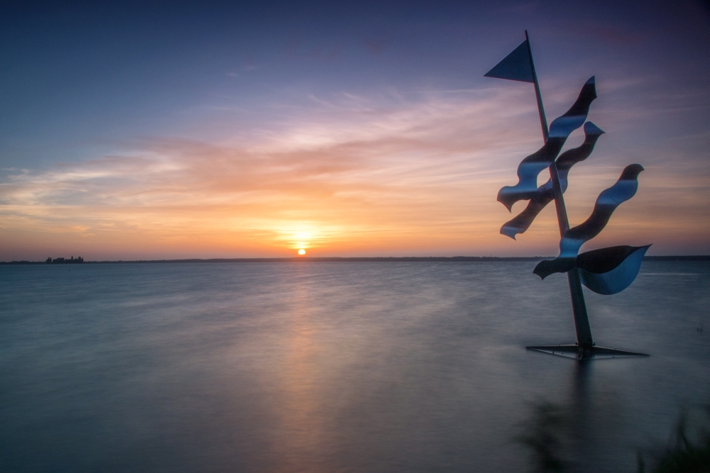 Abends am Steinhuder Meer