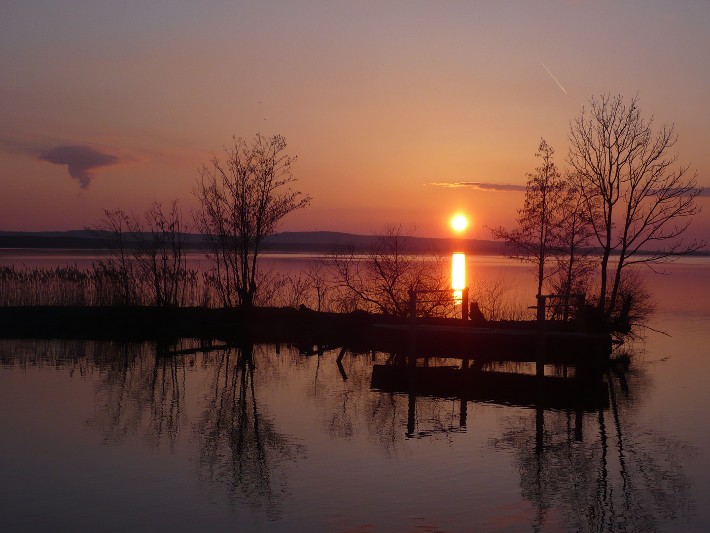 abends am Steinhuder Meer