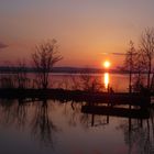 abends am Steinhuder Meer