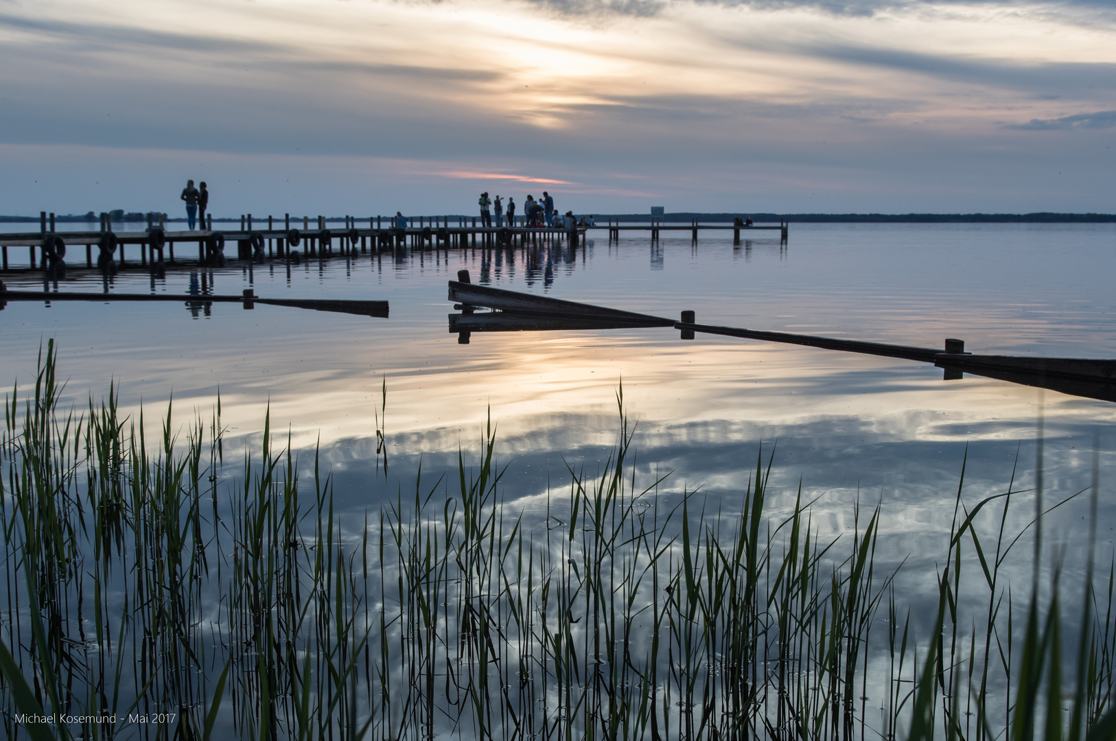 Abends am Steinhuder Meer