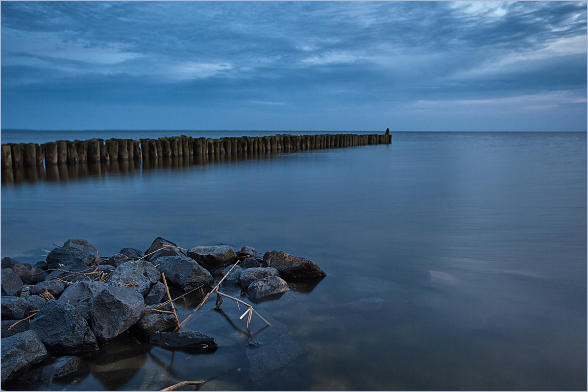 Abends am Stettiner Haff