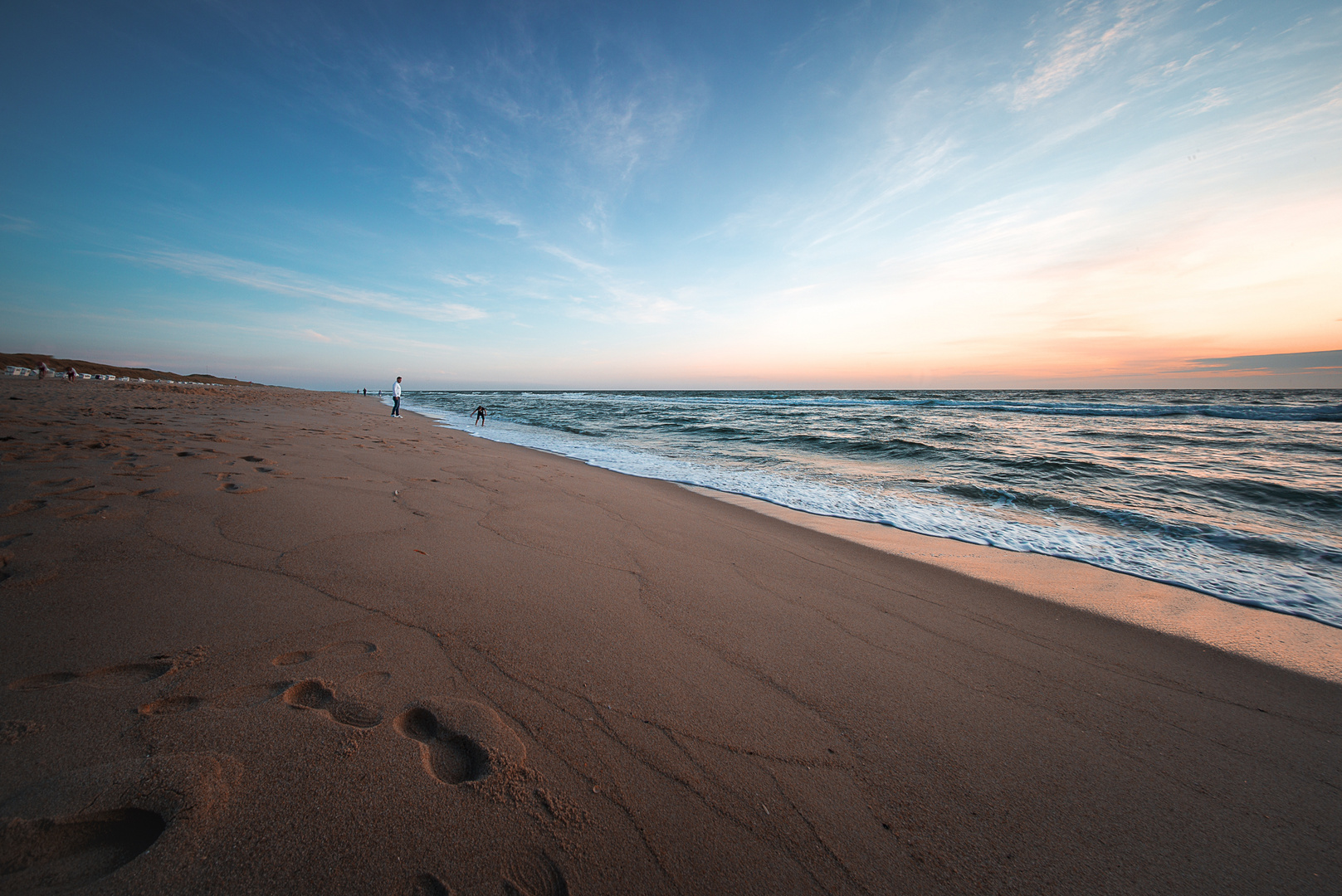 abends am strand