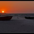 Abends am Strand