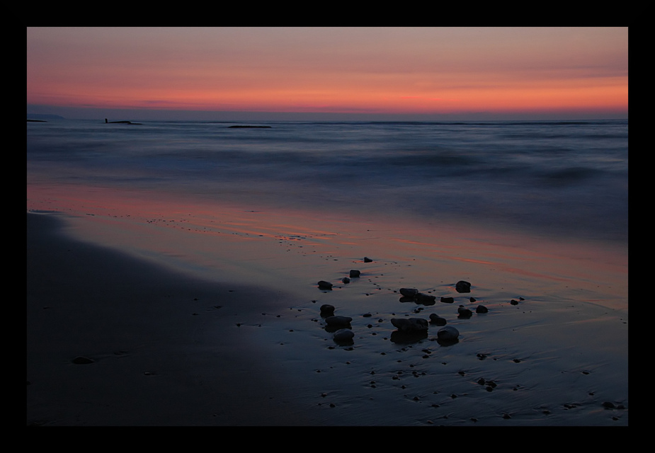 ...abends am Strand...