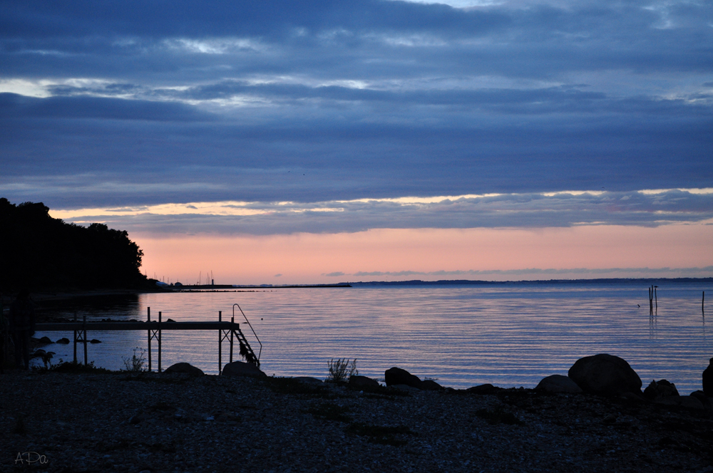 Abends, am Strand