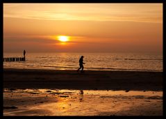 abends am Strand