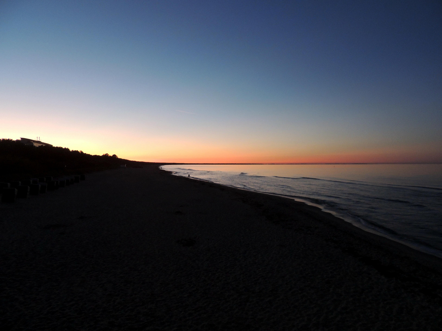 Abends am Strand