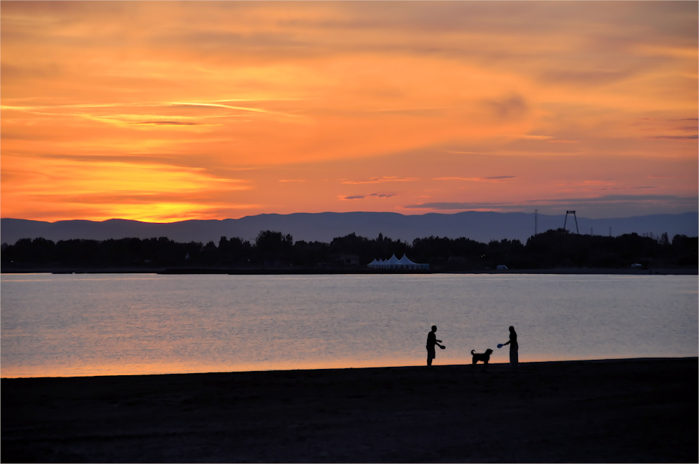 # Abends am Strand