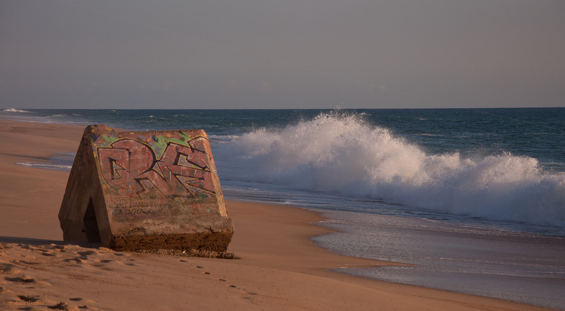 Abends am Strand