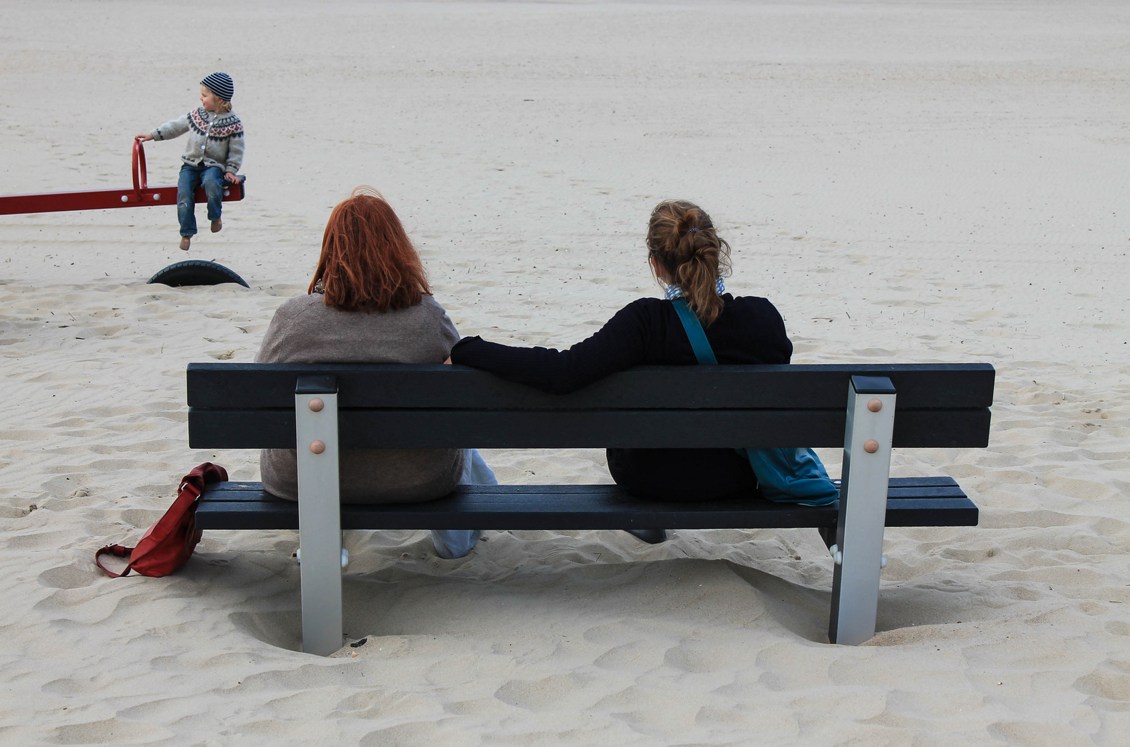 Abends am Strand