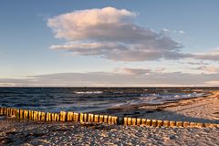 Abends am Strand ...