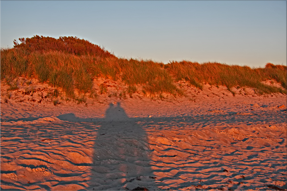 Abends am Strand