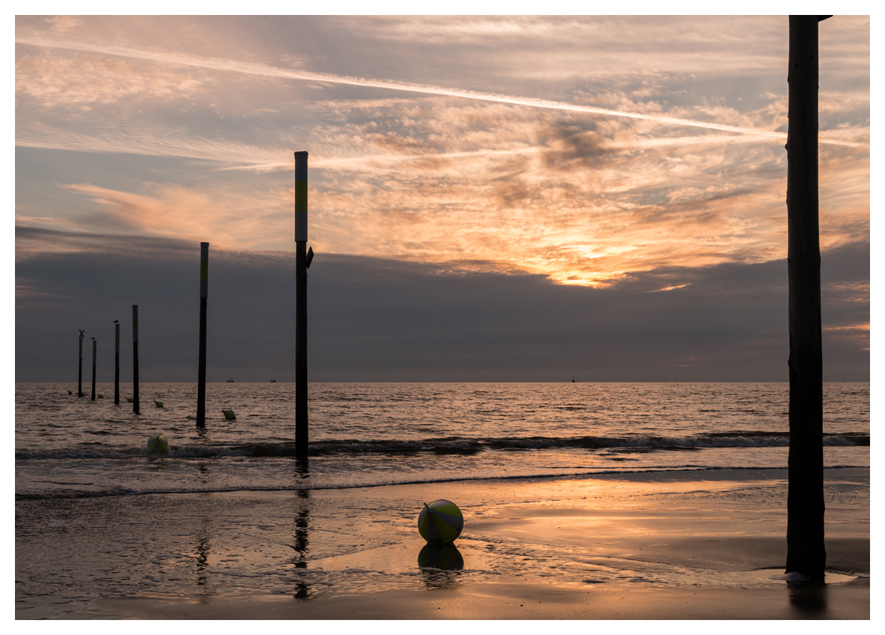 abends am Strand