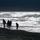 ... abends am Strand