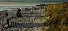 Abends am Strand