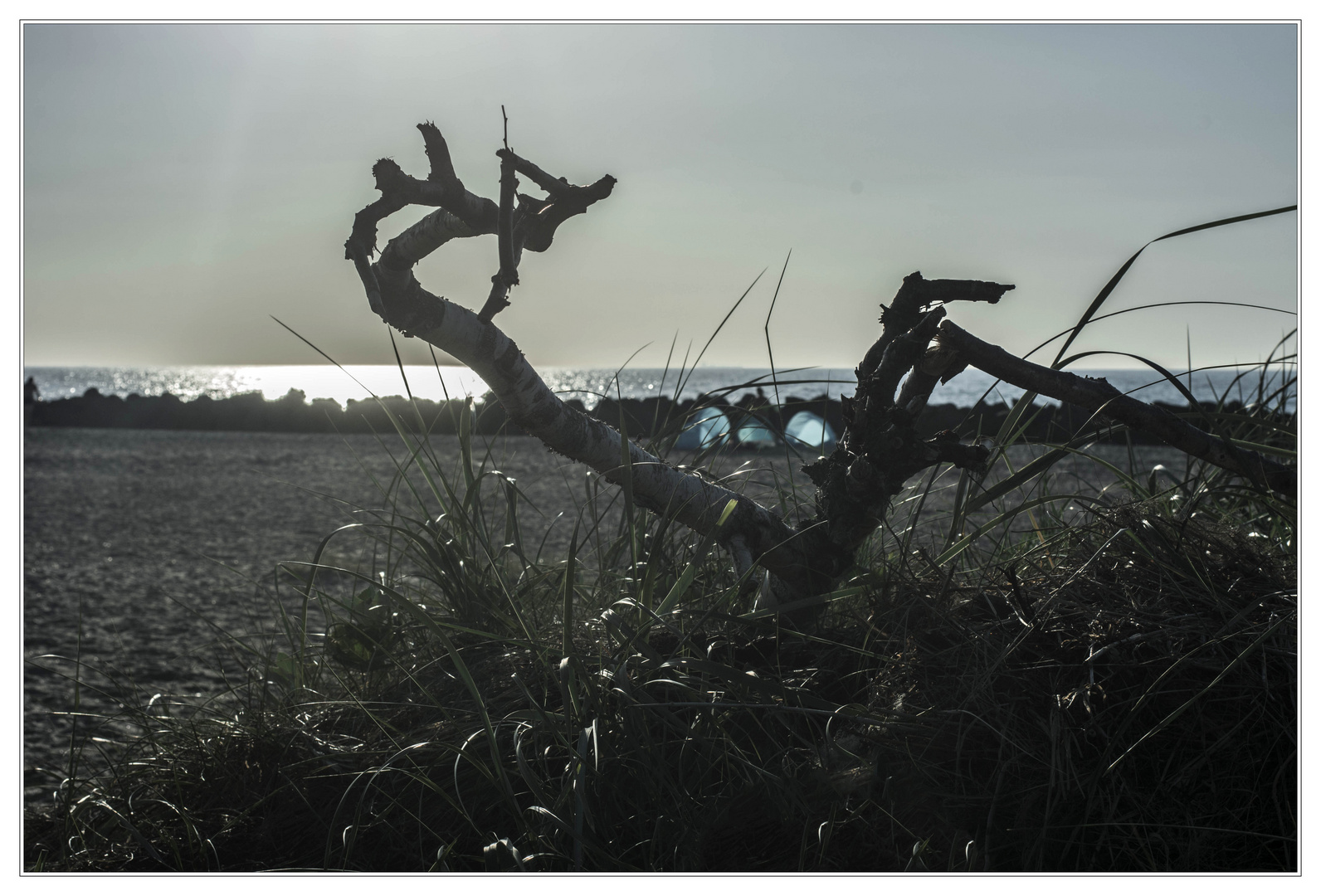 Abends am Strand