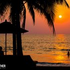 Abends am Strand