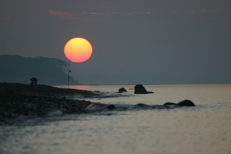 Abends am Strand