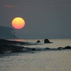 Abends am Strand