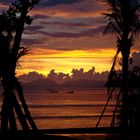 Abends am Strand