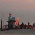 Abends am Strand