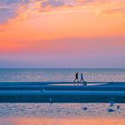 Abends am Strand