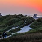 Abends am Strand