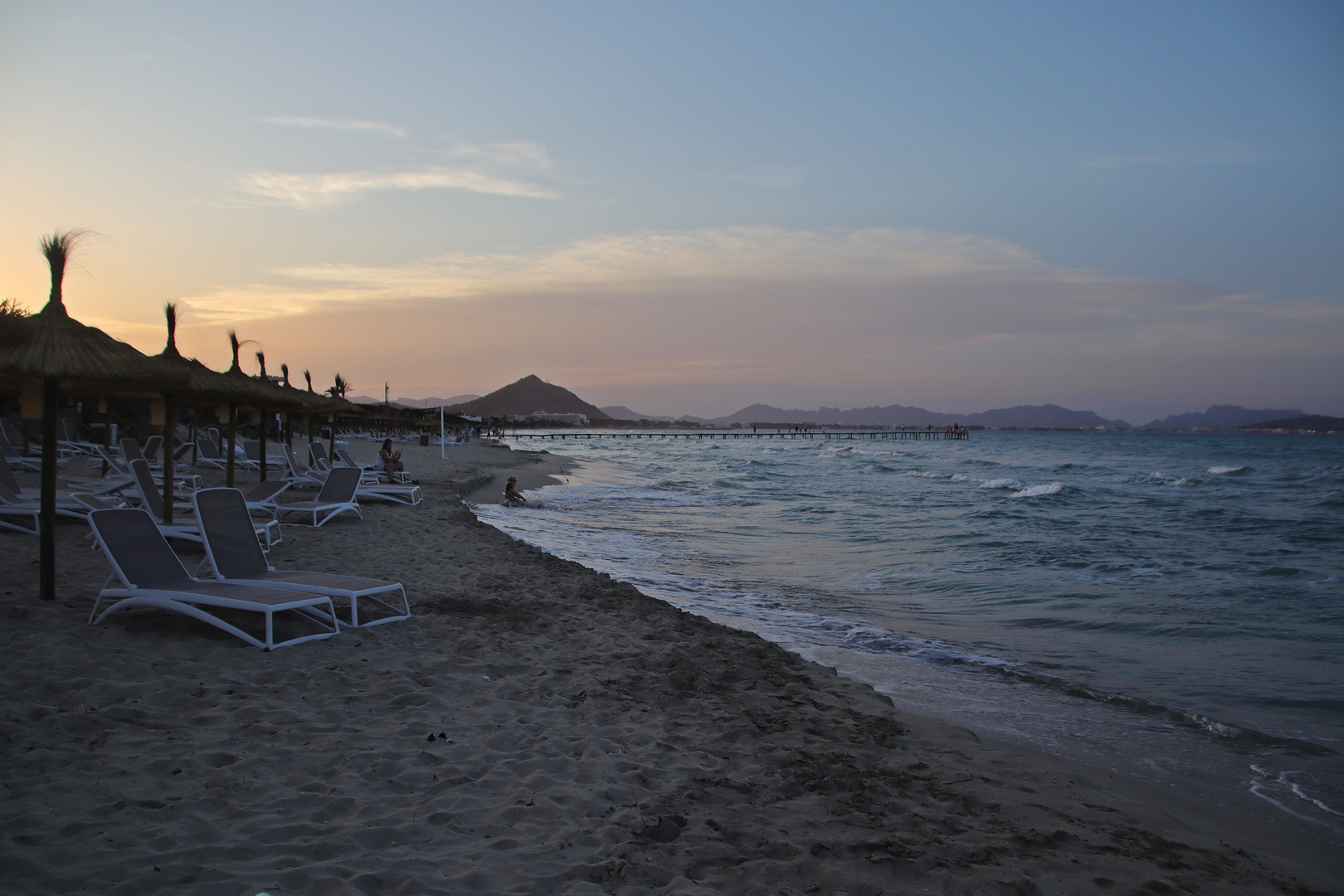 abends am Strand