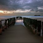 Abends am Strand