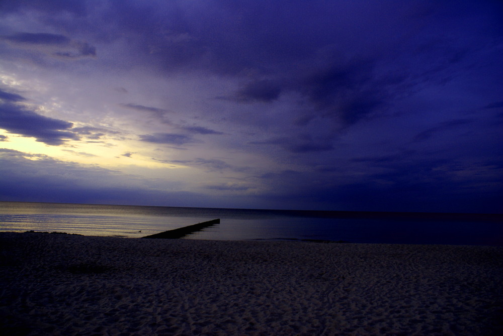 abends am strand