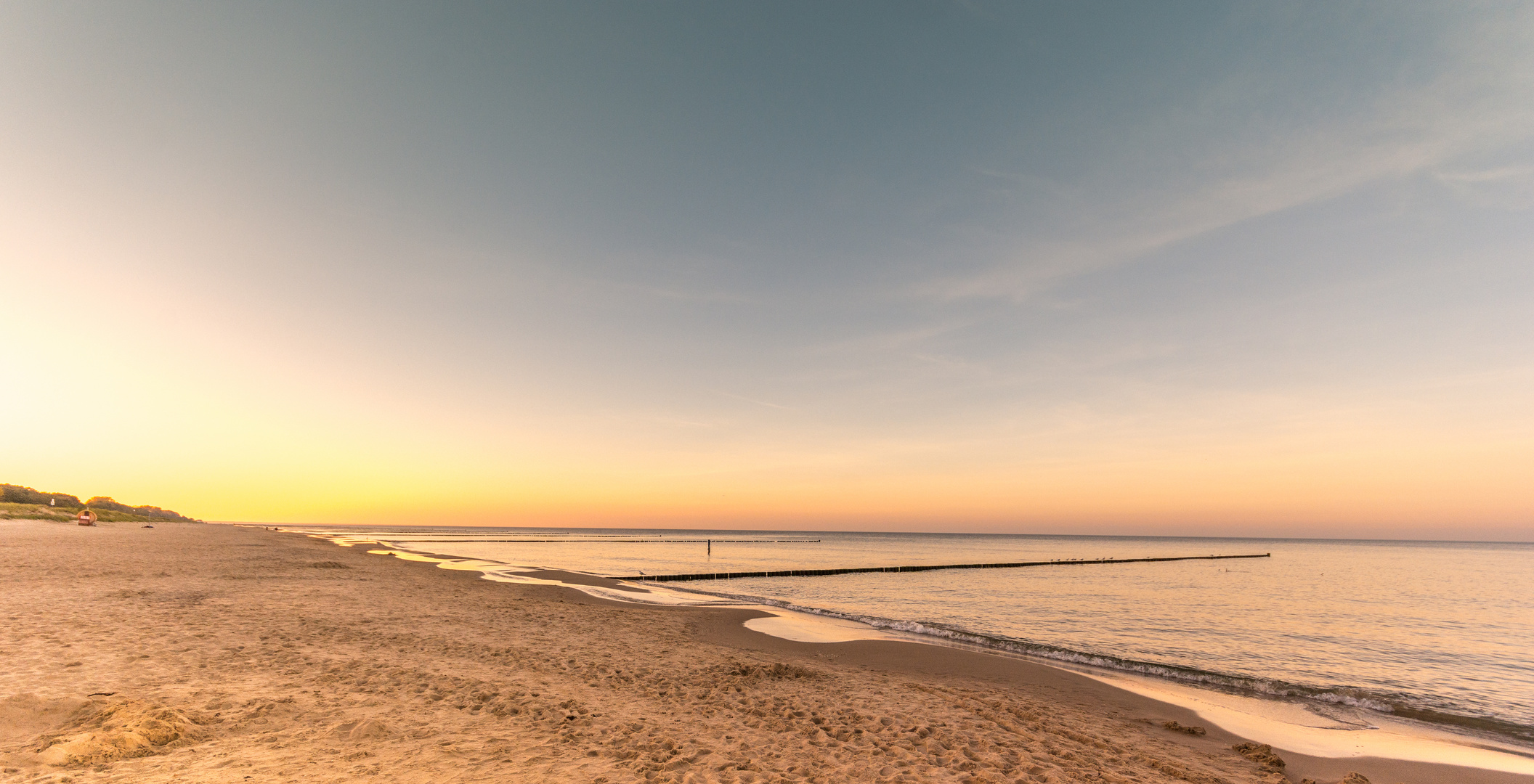 Abends am Strand 