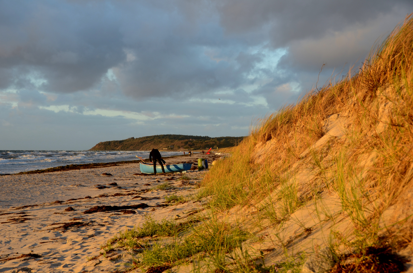 Abends am Strand