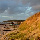 Abends am Strand