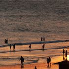 Abends am Strand