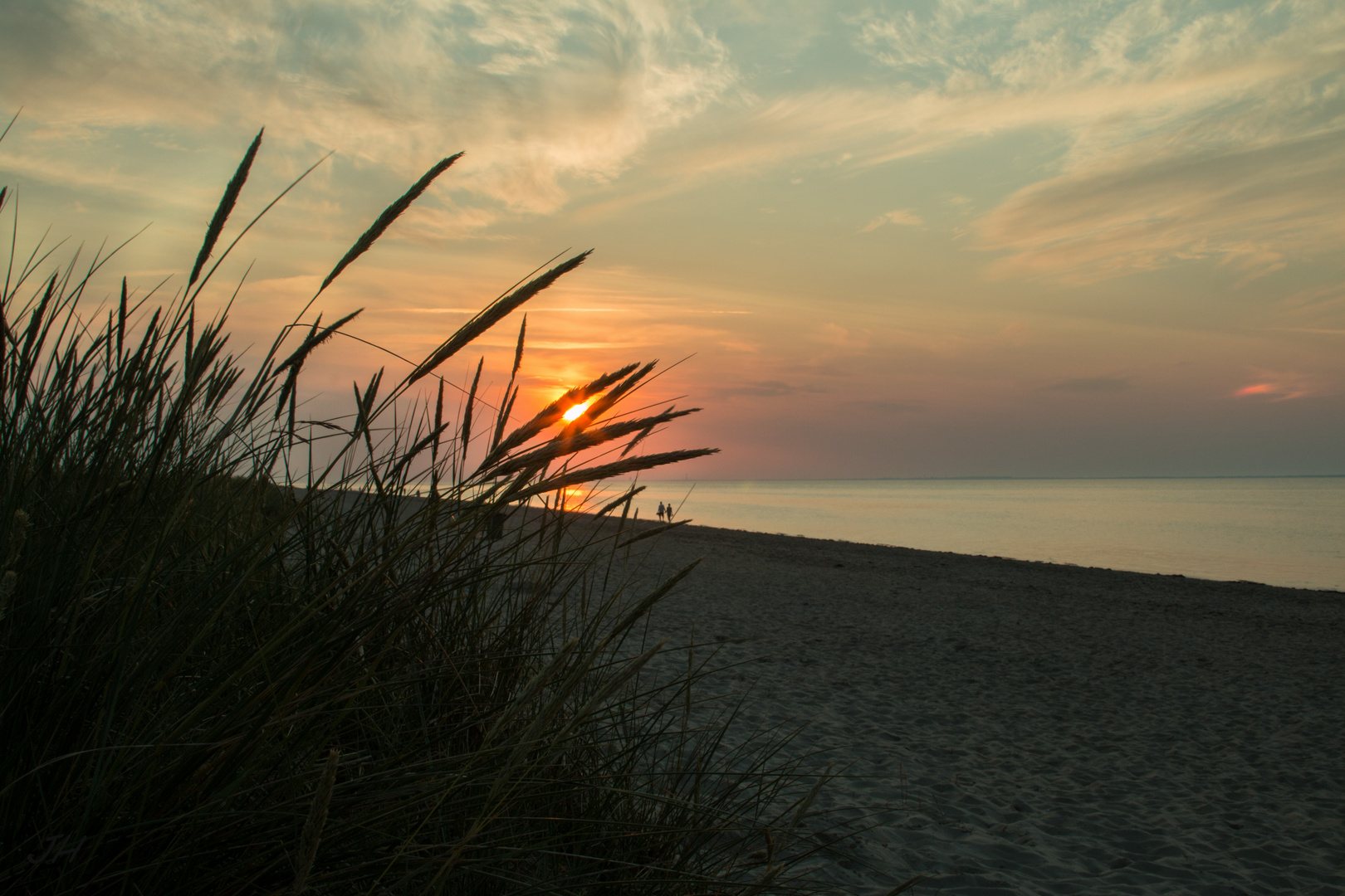 Abends am Strand