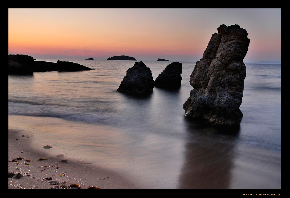 Abends am Strand