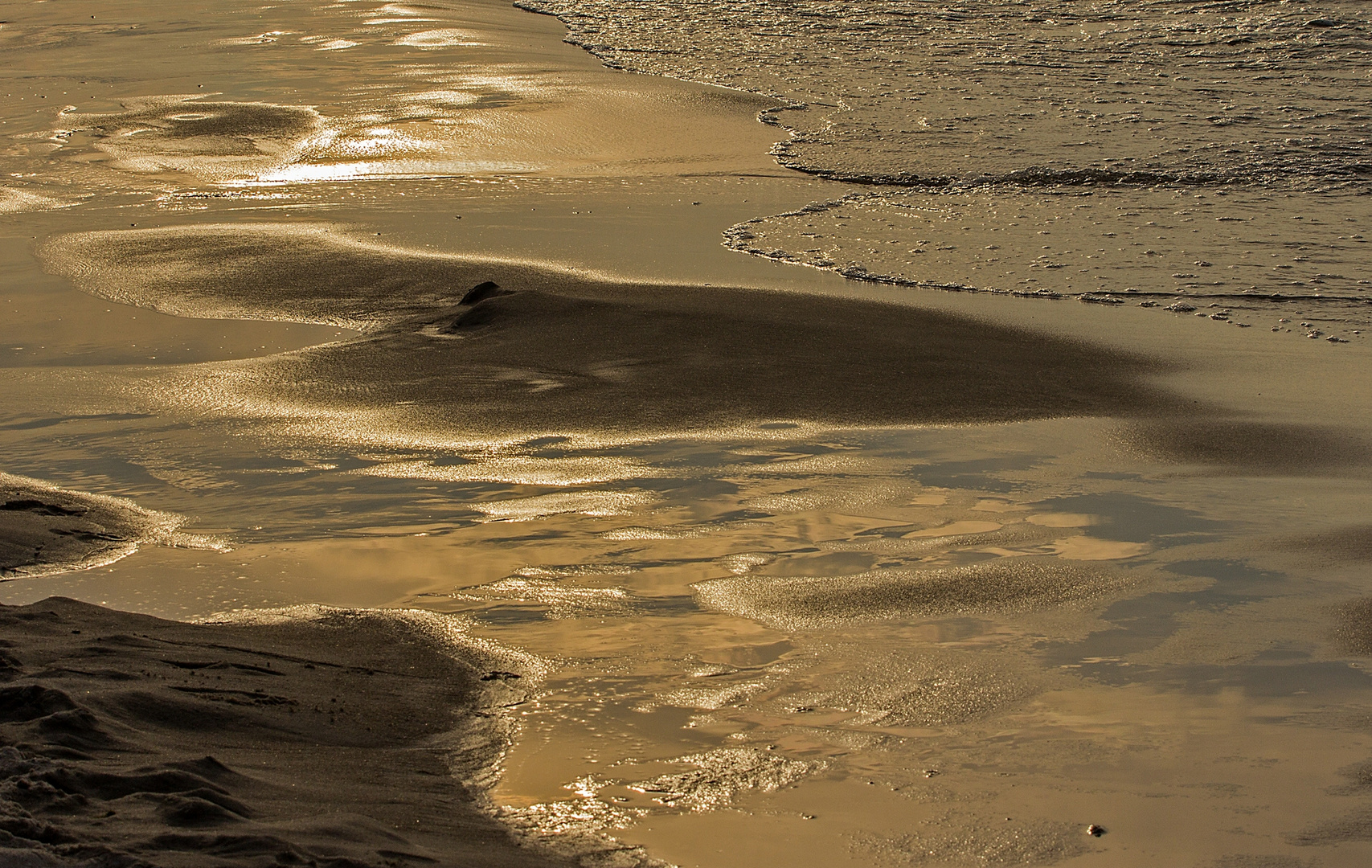 Abends am Strand