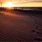 Abends am Strand