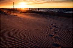 Abends am Strand