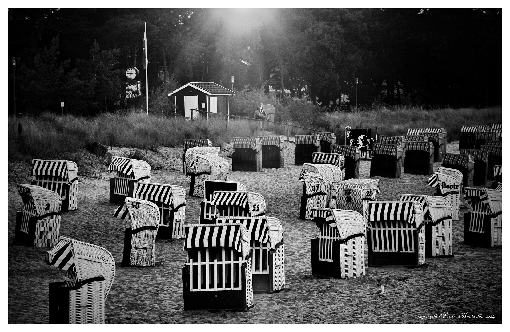 Abends am Strand 