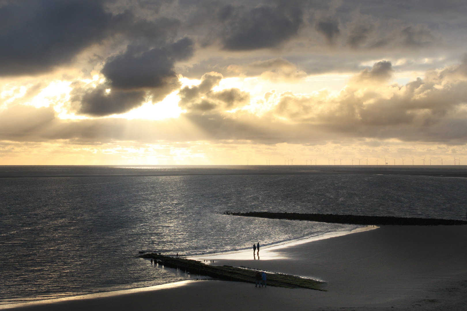 Abends am Strand...