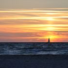 Abends am Strand