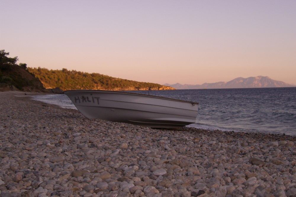 Abends am Strand