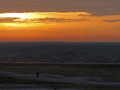 Abends am Strand