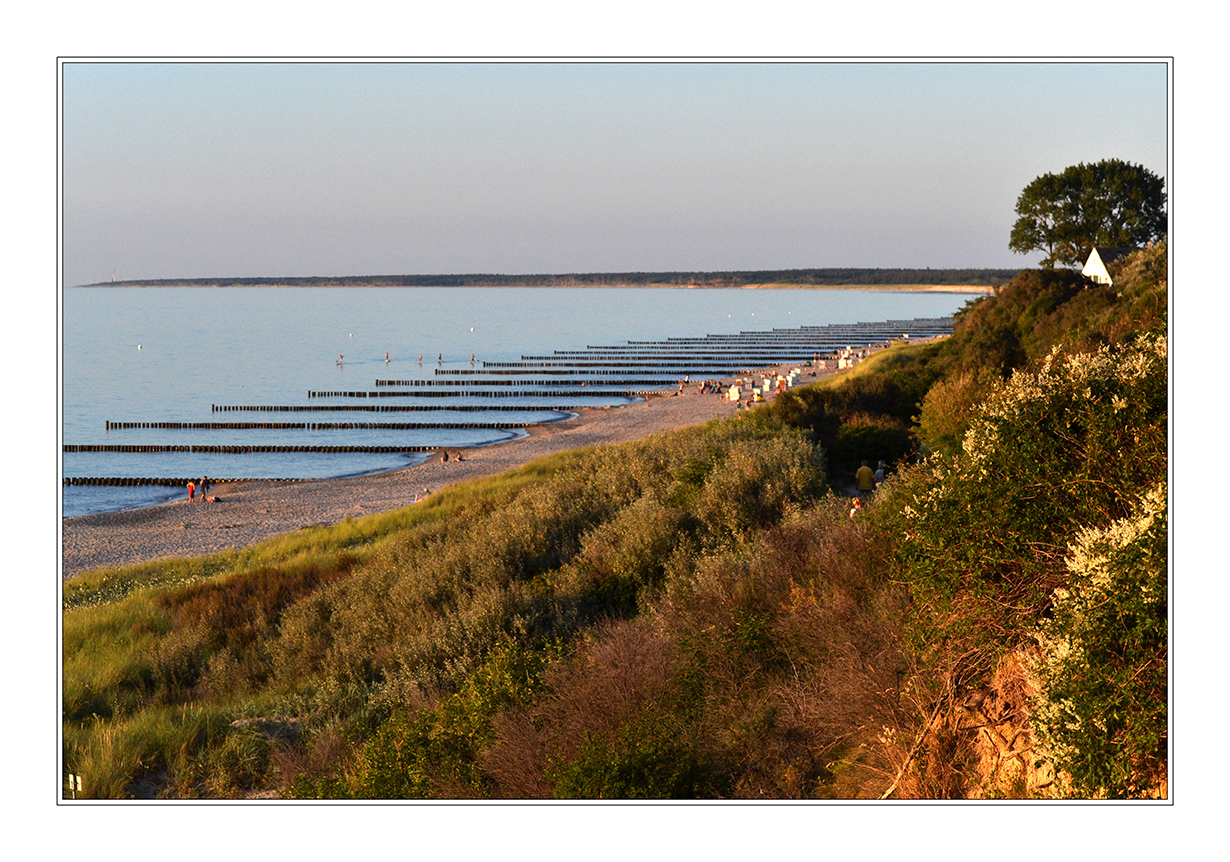 Abends am Strand