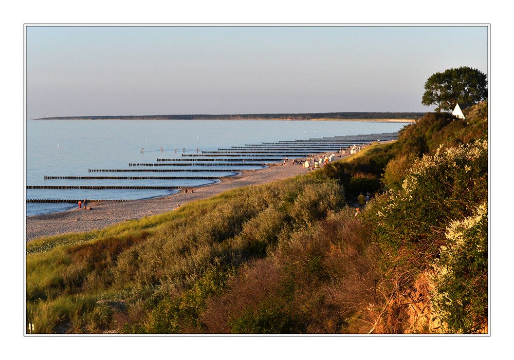 Abends am Strand