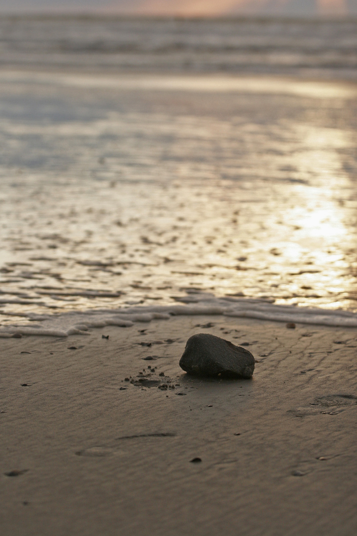 Abends am Strand