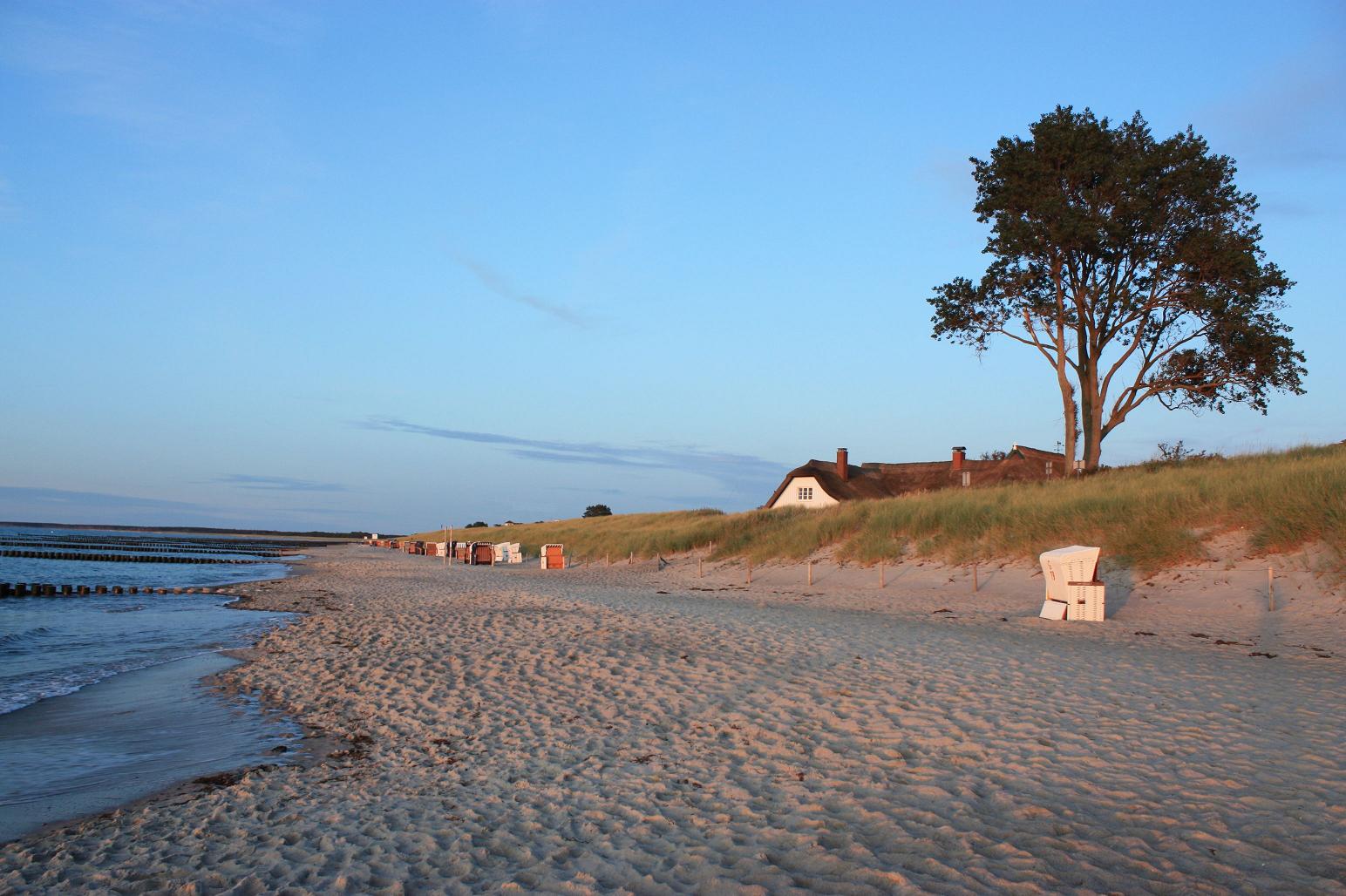 Abends am Strand