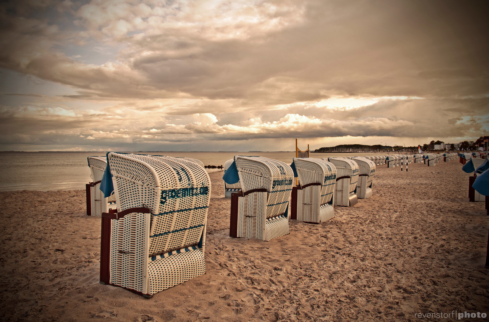 Abends am Strand